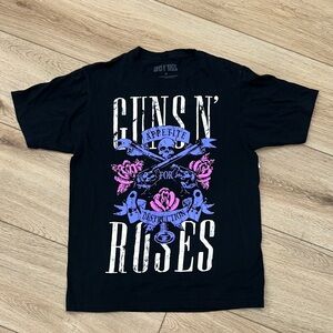 Guns N’ Roses Black Graphic Band T-Shirt Men’s Size Medium